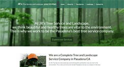 Desktop Screenshot of jrstreeserviceandlandscape.com